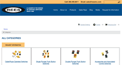 Desktop Screenshot of catalog.reesinc.com